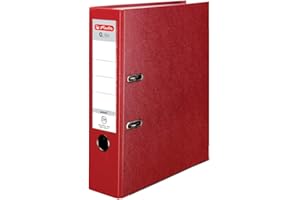 Herlitz Q.File Segregator, Czerwony, A4