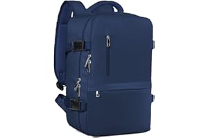 Hayayu Plecak do bagażu podręcznego Ryanair, 40 x 20 x 25, mały bagaż podręczny, do samolotu, plecak podróżny z kieszenią na laptopa, odporny na kradzież, torba weekendowa, na krótkie wyjazdy,