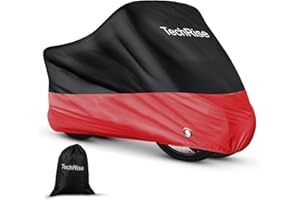 TechRise Telo Copri Bicicletta da Esterno per 2-3 Bici, 210D Oxford Copribici Impermeabile 220x110x95cm, Anti Polveri/Neve/UV, Copertura Copribici Telone de Copertura per MTB/Moto