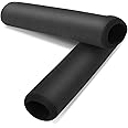 Prasacco 1 Pair Foam Tubing Grips, Comfortable Foam Tubing for Handle Grip Support Durable Foam Handle Cover Pipe Insulation Foam Tube for Fitness, Home, Lawn, Bicycle Handle (7.1inch Long)