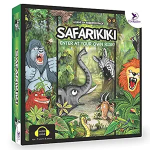Toykraft: SAFARIKIKI - Board Game for Children, Family & Friends 6 Years & Above