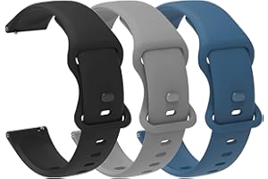 Lamshaw Compatible with Spade & Co Health Smartwatch 4 bands, New Soft Silicone Sport Replacement Straps Compatible with Spade & Co Health Smartwatch 4 1.85 Inches