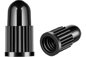 HZJD Bicicleta Presta Tapas de Válvulas, Tapa de para el Polvo de plástico(2Piezas)