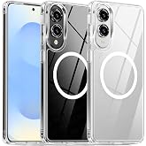 Coverzone Samsung Galaxy S25 Edge İle Uyumlu Kılıf Şeffaf, Wireless Magsafe ile uyumlu Silikon Kapak Galaxy S25 Edge ile uyum