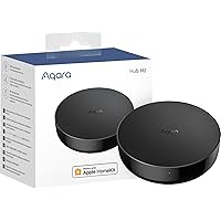 Aqara HM2-G01 Smart Home Zentrale M2, Smart Home Bridge für Alarmanlage, Infrarot-Fernbedienung, Heim-Automatisierung, Kompat
