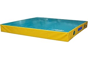 GANA SPORT Materasso per ginnastica 200x200x10 fondo normale - Materassi Sportivi con Fondo Normale