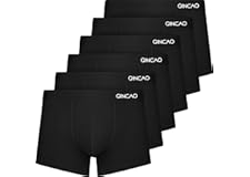 QINCAO Boxershorts Herren 6er Pack Männer Unterwäsche Unterhosen Men Retroshorts Boxer Baumwolle