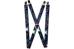 Buckle-Down Unisex Suspender - Galaxy Suspenders