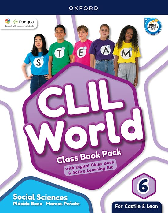 CLIL World Social Sciences 6 Class book (Castile & Leon)