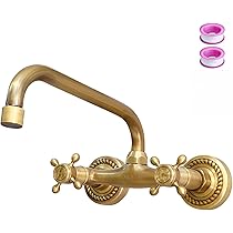 APPLIQUE DA PARETE in ottone anticato bagno ingresso con boccia di