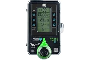 EULJCD Rain Amico Minuterie Numérique à 1 Port Rechargeable