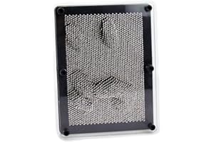 DLY Jeu de Clous métalliques Pin Art 3D sculpture clous 3D tableau planche à clous pinpression empreinte main clous 20x15x4cm