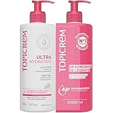Topicrem Ultra Moisturizing Body Milk 2x500ml Twin Set