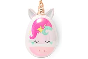 Legami - Spazzola Districante Per Capelli, 6,8x,5 Cm, Amazing Hair, Tema O, Scioglie Ogni Nodo Senza Tirare Strappare O Danneggiare I Capelli, Denti Flessibili Di Altezze Differenti, Unicorn