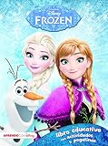 etiquetas para cuaderno frozen  Frozen (Libro educativo Disney con actividades y pegatinas)