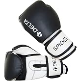 Delta Spider Dura-Strong Boxing Gloves,Black,10 Oz
