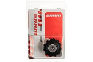 Sram 11.7515.060.000, Road Jockey Coppia Di Ruote Per Deragliatore Posteriore Colore Nero Unisex Adulto, Taglia unica