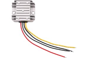 VOANZO Convertitore da 24V a 12V 10A 12V Regolatore di Tensione Convertitore Buck per Veicoli Sistemi di Sicurezza Strumentazione Medica