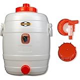 Speidel Fass Getränkefass Mostfass 30L+ Hahn lebensmittelecht rund