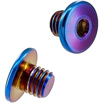 2er Set Titan Bremshebel Schrauben Für Shimano XT - Leicht & Rostfrei Für MTB & Rennrad