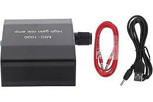 LIEBEWH Amplificatore per Microfono per Microfono Preamplificatore per Microfono Amplificatore Kit per di Amplificazione di Potenza per la Casa