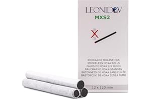 palos de moxa sin humo para la moxibustión (10 rollos) - Leonidov