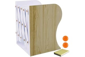 DIFIT Fermalibri Regolabili, Porta Libri in Resistenti Antiscivolo per Ufficio, Libri, Scaffali, Fermalibri per librerie, Si Estende Fino A 49.8 cm, 1 pezzi