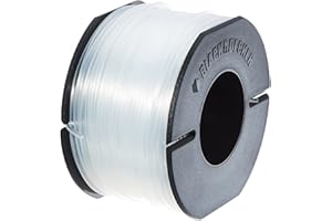 Black+Decker Gl250 A6171-XJ Żyłka do Podkaszarki, Biały, 50 m