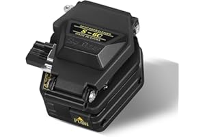 QILNYEH Coupleuse à fibre FTTH, coupe-câble à fibre optique à connexion à froid et à chaud longueur de coupe: 9-16 mm, lame à 16 faces, Angle de coupe de 0,8° environ