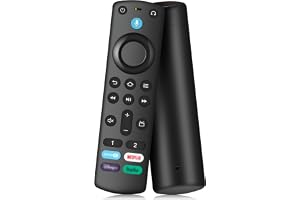 Voice Replacement Remote for Fire Stick, Fire Cube, AMZ FireSeries TVs | Remote for FireStick 4K Max/4K/Fire Stick/Lite/HD,Compatible with Fire Insignia-Toshiba-Pioneer Series TVs