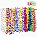 Price comparison product image JOYIN 36 Counts Tropical Hawaiian Luau Flower Lei Party Favors (3 Dozen)
