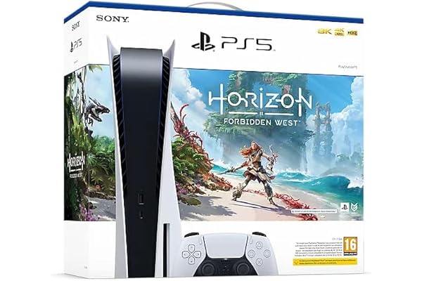 Console Sony PlayStation 5 Édition Standard Blanche + Horizon Forbidden EU