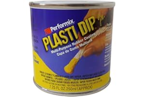 Revêtement élastomère liquide caoutchouc multi-usage Plasti Dip - Junior - Orange - 250 ml