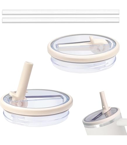 Etanche Lot De 2 Couvercles De Paille à Rabat Stanley Quencher De 1200 Ml – Housse Réutilisable Pour Tasse Stanley, Résistante Aux éclaboussures Et Résistante Aux éclaboussures Couvercle Stanley Cup