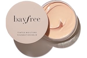 bayfree Tinted Moisture Foundation Balm, Fond de Teint Correcteur Longue Tenue 24H, Hydratant & Léger, Résistant à la Transpiration, Finition Naturelle Buildable, Maquillage Vegan Coréen