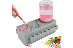 EPROICKS Pinsel Reiniger, Pinselreiniger Bürstenspüler, Multifunktionaler Bürstenbrause, Brush Rinser, Make up Pinsel, Künstlerbedarf Bürstenspüler für Acryl, Aquarell und auf Wasserbasis