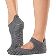 ToeSox Unisex's Half Toe Bellarina Yoga & Pilates Grip Sock