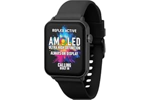Reflex Active Amoled Series 30 4,5 cm Always-On Display 30 Schwarz Smartwatch