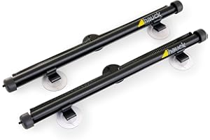 ‎HAUCK hauck 2er Pack Auto Sonnenschutz für Babies & Kinder Shade Me 2, Sonnenblende Auto mit Verstellbarer Länge, Einfache Montage mit Clips zum Einhängen oder mit Saugnäpfen an Seitenfenster (Grau)