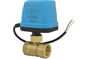 OEMCLIMA DC12v ~ 24v NC - 2 Port motorised Valve Normally Closed Motorized Ball Valve 1 Piece - 1/2 3/4 1 1-1/4 1-1/2 2 inch (DN40-1-1/2 inch)
