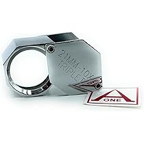 Aone Jewellers Eye Loupe 21mm 10x Hexagon Lens Magnifying Triplet