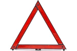 FORYNXHWIN Warndreieck Kfz, Grad Reflektierend Warndreieck, Zusammenklappbares Auto Warnstativ, Notfall Pannendreieck, Notfalldreieck Warndreieck Auto, Rot, Für Unfall & Pannen