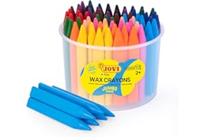 Jovi Jumbo Easy Grip 973/72 Kredki Świecowe, Wielokolorowy, 72 Szt