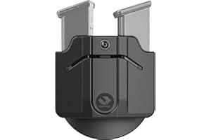 Orpaz Universal Pistol Mag Pouch Compatible with Universal Magazine Holster for 0.40, 9 mm Magazine Holder - Will Secure Your Handgun with a Tactical Appearance