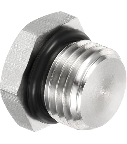 Lot De 6 Raccords Filetés Mâles G1/8" à Tête Hexagonale Creuse - Avec Joints D'Étanchéité - Neuf