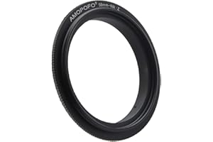 AMOPOFO Bague d'inversion Niko Z macro 58 mm - Convient pour les prises macro - Compatible avec les appareils photo à baïonnette Nikon Z6, Z7 Z50.
