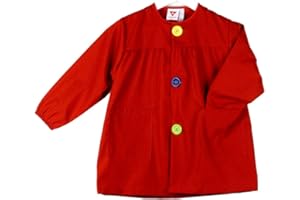 KLOTTZ Tablier Blouse pour Enfants. Puor l'école e travaux manuels.