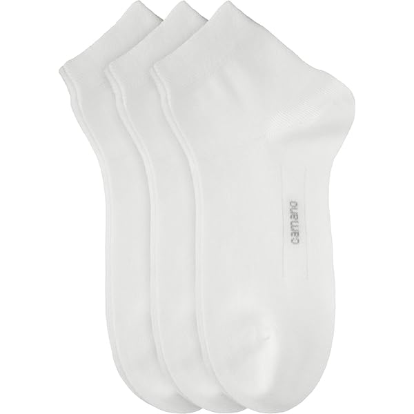 Camano Socken CA-SOFT Quarter 9er Pack | Größe 39-42, Weiß, Mit Verstärkter Ferse