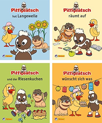 Preisvergleich Produktbild 4 Bücher - Pittiplatsch - Miniausgabe Nr. 1 - 4