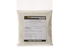 JustIngredients Essential Poudre de Gomme de Guar 250 g